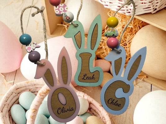 Cute Easter basket tags