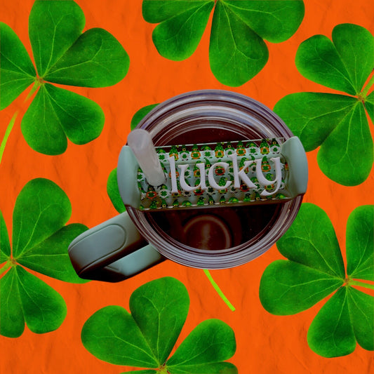 Cute St. Patrick’s Day Tumbler name tags- 20,30 & 40 oz sizes -Your tumbler deserves a name!